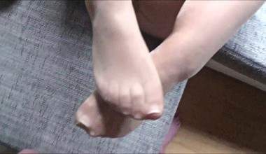 Best of Nylons und Footjob 2016