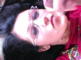 Vorschaubild vom Privatporno mit dem Titel "Vollgewichste Brillenschlampe" von MeliDeluxe