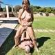 PISS HOLIDAY WITH ROSELLA EXTREME?! SWALLOW IT: LESBIAN PISS DIRECTLY IN HER FACE!
