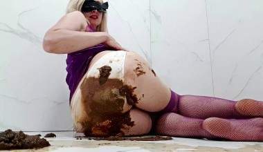 Cotton Ruined Panty Poop