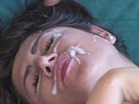 Casting fuck with facial insemination