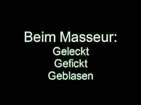 Beim Masseur: Geleckt - Gefickt - Geblasen