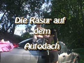 Rasur auf dem Au***ach