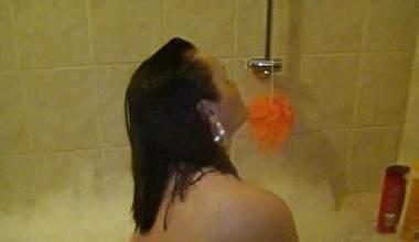 In Badezimmer