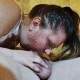Oralsex mit einer Brünette und Reiten