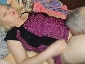 Ältere Dame Pussy lecken