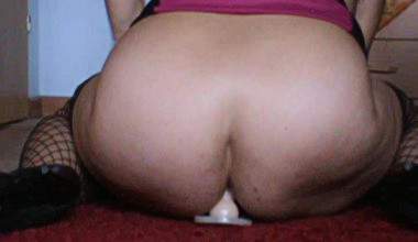 Anal mit Dildo