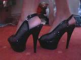 Schwarze Heels