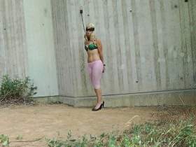 Pissing in leggings
