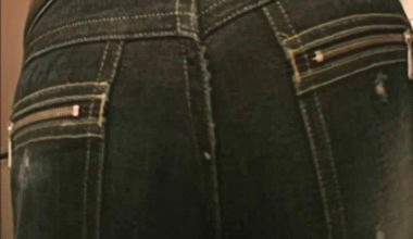 Enge Jeans für Furzen