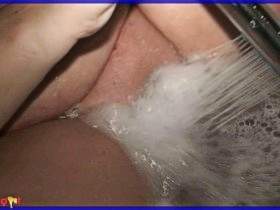 Caught masturbating in the tub
