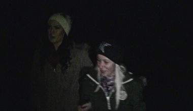 Nachts im Wald gepisst