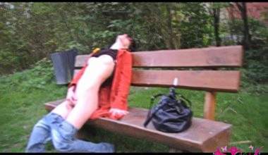 Auf der Parkbank...