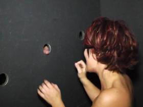 Glory Hole in a porn cinema