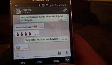 Heimlich mit dem Nachbar