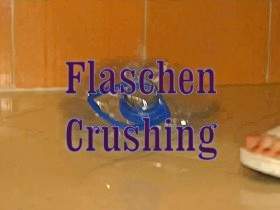 Flaschen Crushing