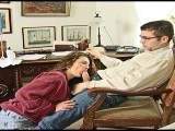 Married employee gives boss a blowjob