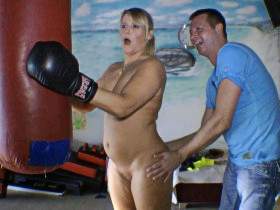 Naked boxing