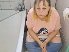 Ich beim pipi machen