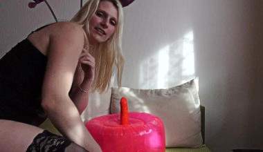 Geiler fick mit dem Dildokissen