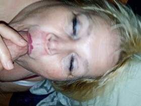 Wank on the mouth