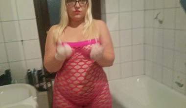 Handjob mit Latexhandschuhen