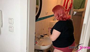 Dreister Spanner filmt mich im Bad