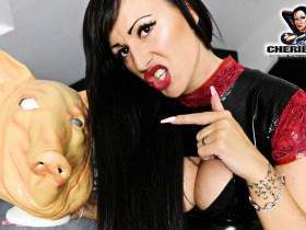 Vorschaubild vom Privatporno mit dem Titel "DU EKELSCHWEIN! Ich habe meinen Spaß an perversen Schweinen!" von CherieNoir