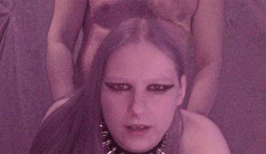 Gothic Fickspiele mit Gesichtsbesamung
