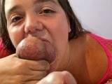 Deepthroat - mega load with mouth perfection