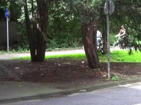 Vorschaubild vom Privatporno mit dem Titel "Public Strassen Blasen Cumshot!" von Deine-Chefin