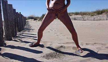 Geiles Pissen im Urlaub