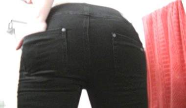 In Jeans geil abfurzen
