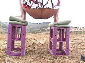 Pissing and crapping on holiday!