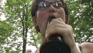 Echter Sex im Park