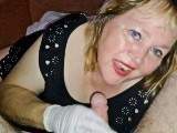 Handjob with latex glove - POV