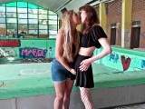 BETRETEN VERBOTEN? TRANS SEX IM VERLASSENEN SCHWIMMBAD?! LOST PLACE SPERMA PUSSY?!