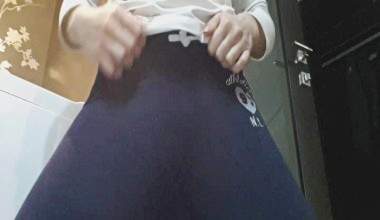 Blonde Punkt Panty Poop