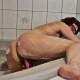 Dirty Talk - Nasser Dildofick in der Badewanne