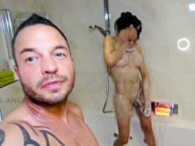 Private jerk off & shower show