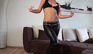 Lackleggins & Sneakers