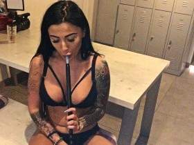 Shisha slut fucked and splashed