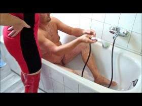 Mega geile Sperma Piss Dusche!