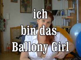 ich bin  das Ballony Girl
