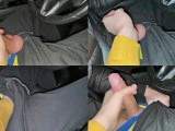 HANDJOB IN THE CAR