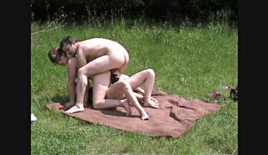 Doppeldecker im Park