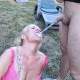 Mega Outdoor Piss-Orgie! 20 Männer füllten uns mit Pisse ab! Teil 2