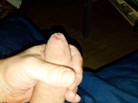 Jerked off my cock