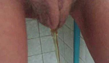 Von der Leiter gepisst 