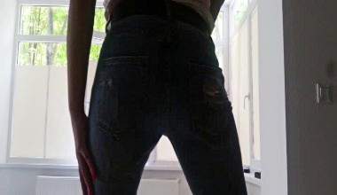 Boyfriend Jeans Messy
